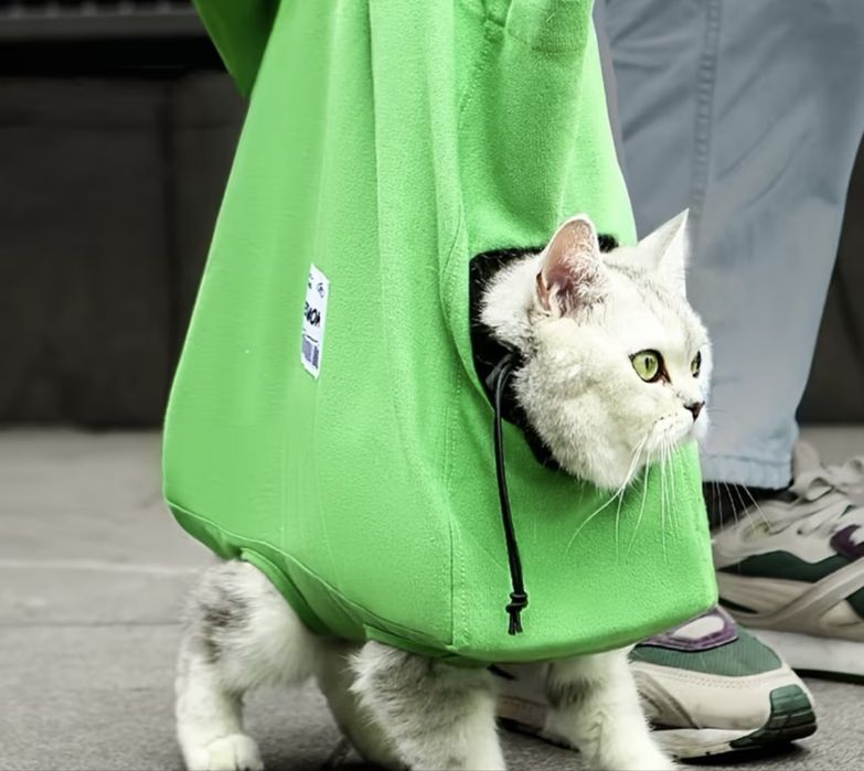 Чанта за котка/малко куче плат