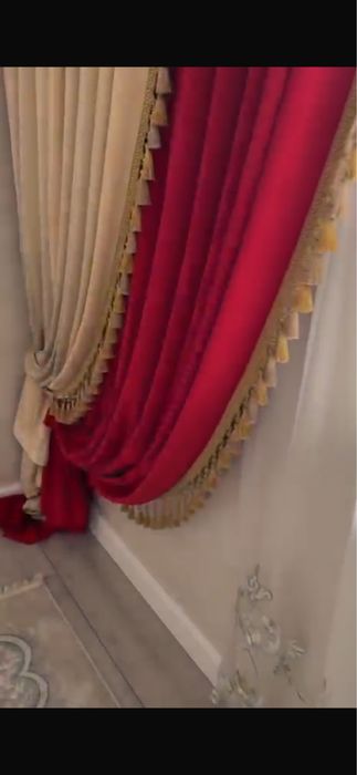 Комлект штор с тюлем