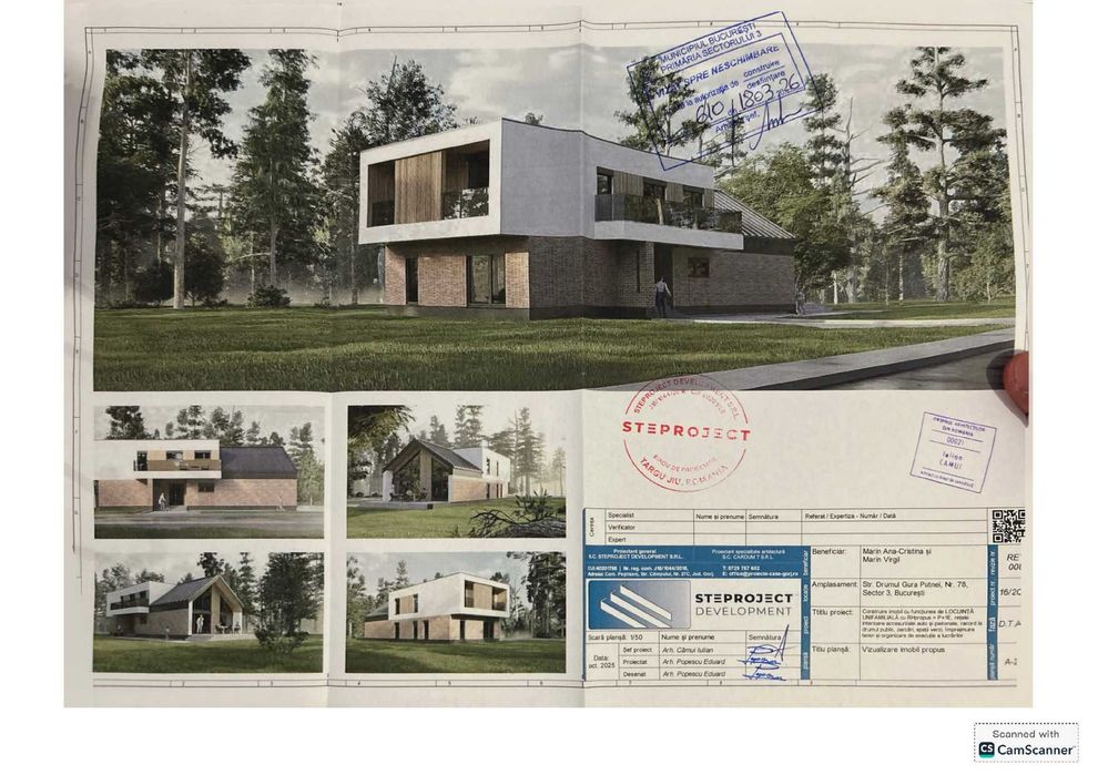 Teren 546 mp Sector 3, Drumul Gura Putnei – Autorizație de construire