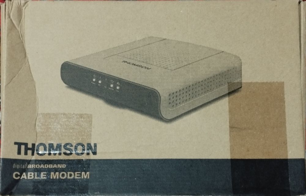 кабельный модем Thomson Alcatel TCM470