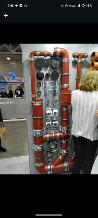 Чугунные канализационные трубы SML