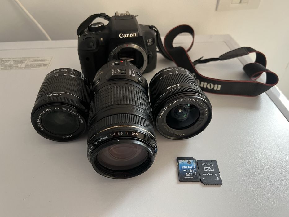 Camera canon eos 750d