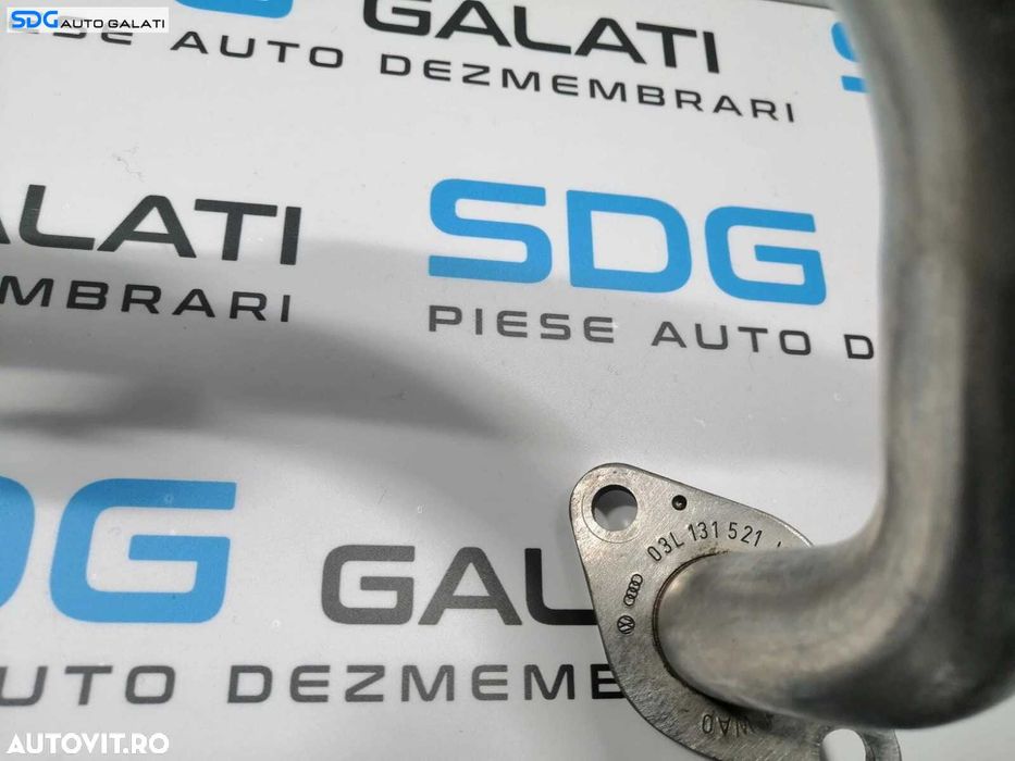 Conducta Racitor Gaze Volkswagen Passat B6 2.0TDI CBAA CBAB CBBB CBAC CBDC 2005 - 2010 Cod 03L131521 [S0200]