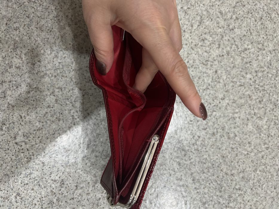 Портмоне кожаное женское