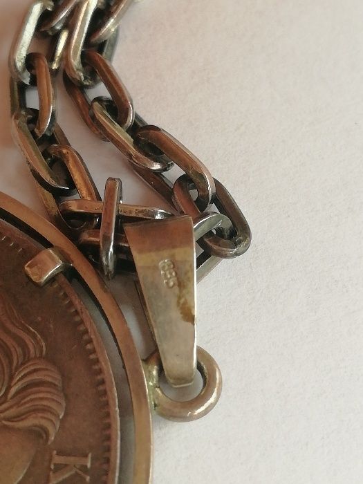 Сребърен медальон Patrona Bavaria 1855