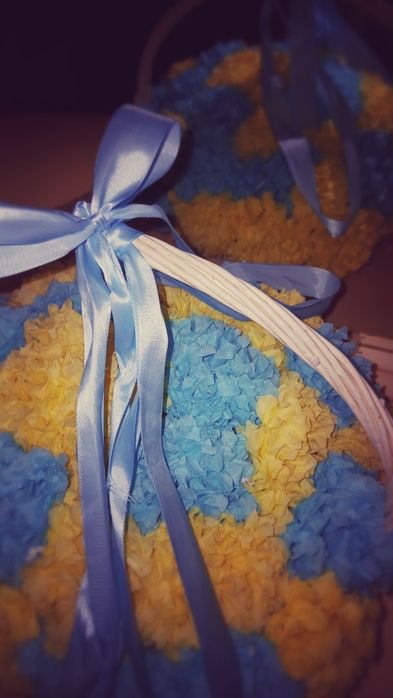 Цветок гортензии в корзине, продамм, срочно.