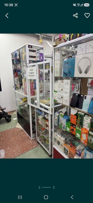 Продам только витрины