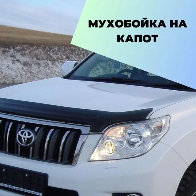 Deflector capota Toyota land cruiser 150