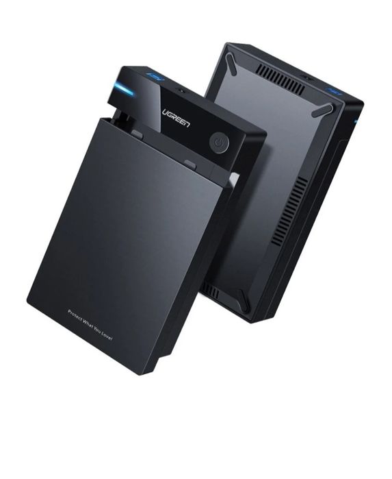 UGREEN 3.5" carcasă externă pentru hard disk negru