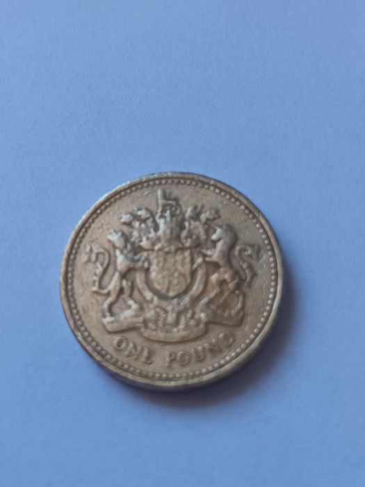 1 pound 1983 rara,moneda cu eroare