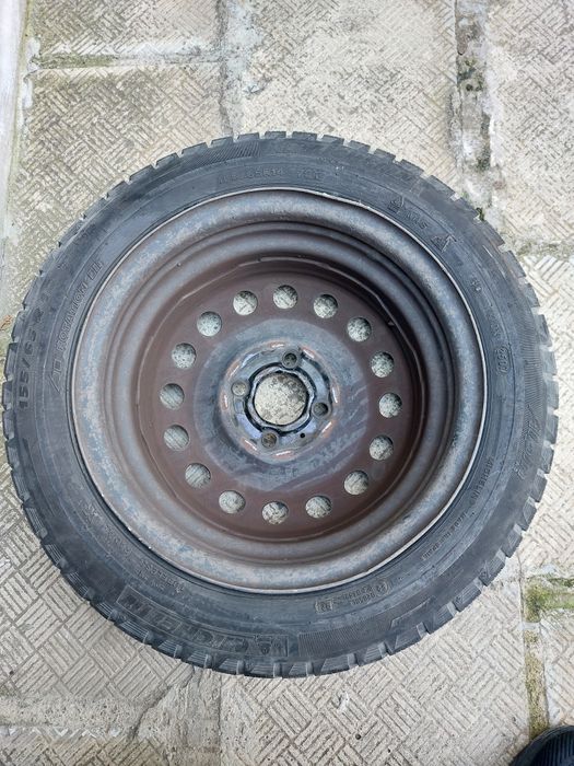 Външна резервна гума Alpin с джанта за Nissan Micra K11