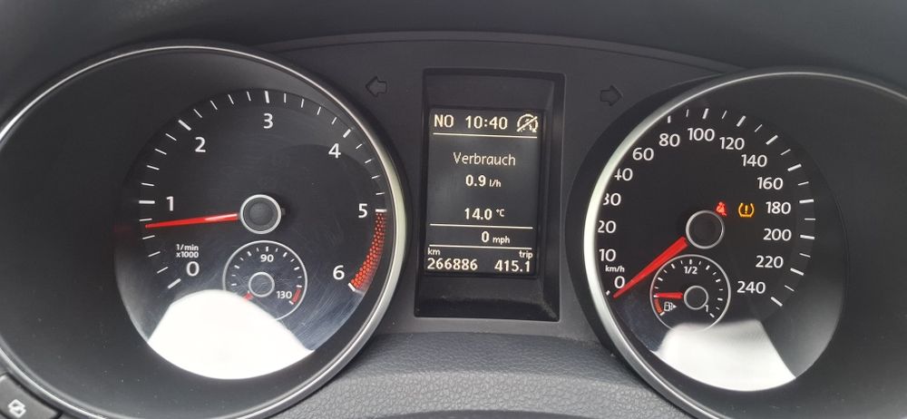 Vw golf 6 2012 1.6 diesel