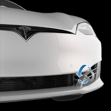 Кука за теглене Тесла модел С Х Tow hook Tesla model S model X