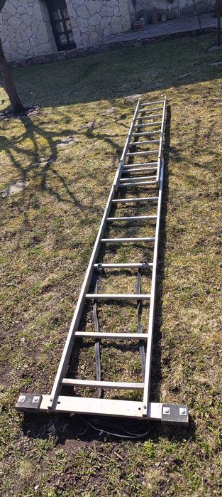 scara din aluminiu 2 si 3 tronsoane x 9 trepte