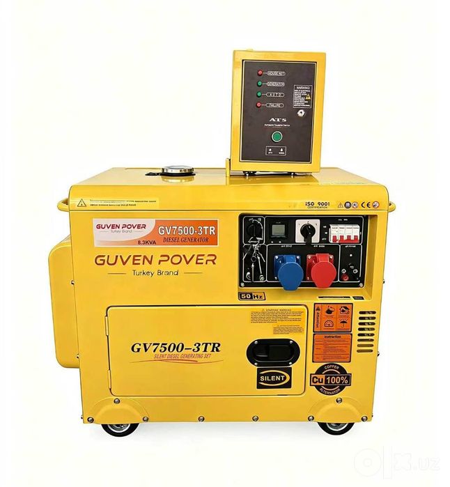 Дизельный генератор Guven 7kv