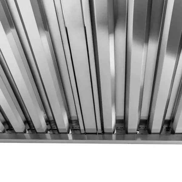 Hota de perete din inox cu separator de grasimi