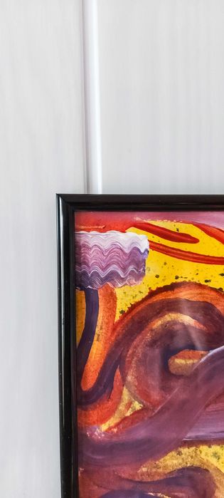 Tablou pictat acril pe panza