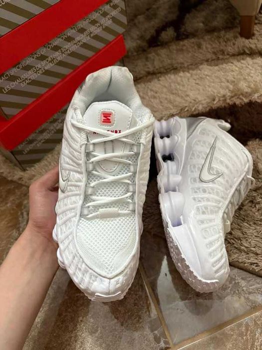nike shox TL white