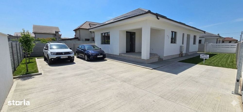 Casa 4 Camere parter, 120mp, 400 mp teren,placa beton, in DOMNESTI