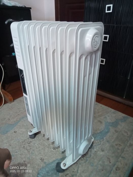 Масляный радиатор типа электронный печь