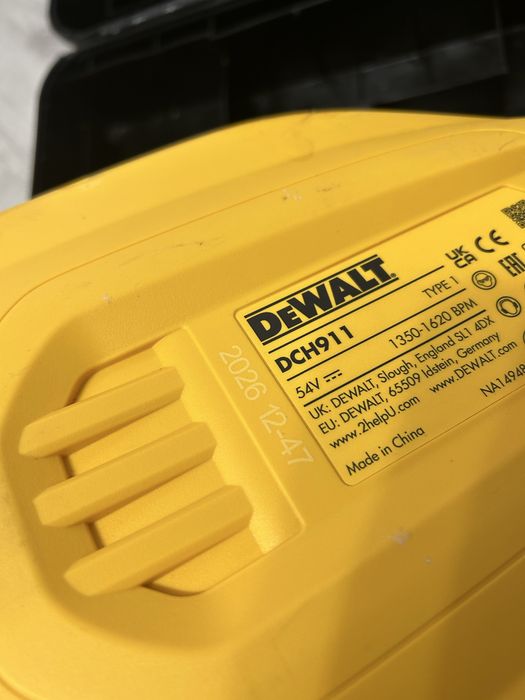 Dewalt DCH 911 pikamer 54V