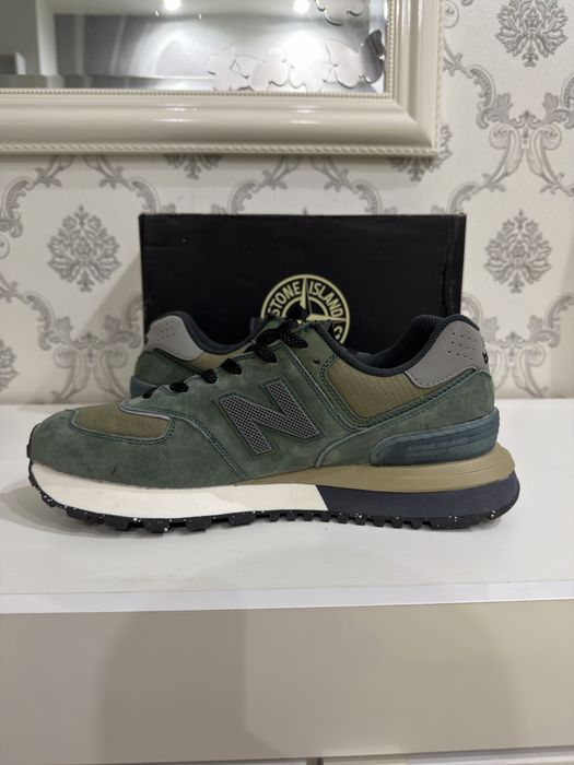 New Balance x Stone Island 574 Dark Green