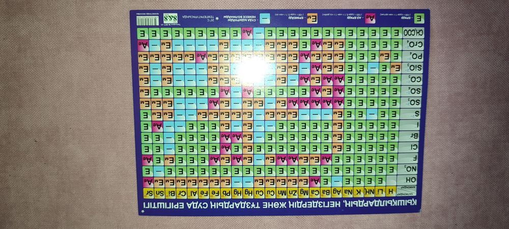 Химия кітабы ҰБТ (Educon)