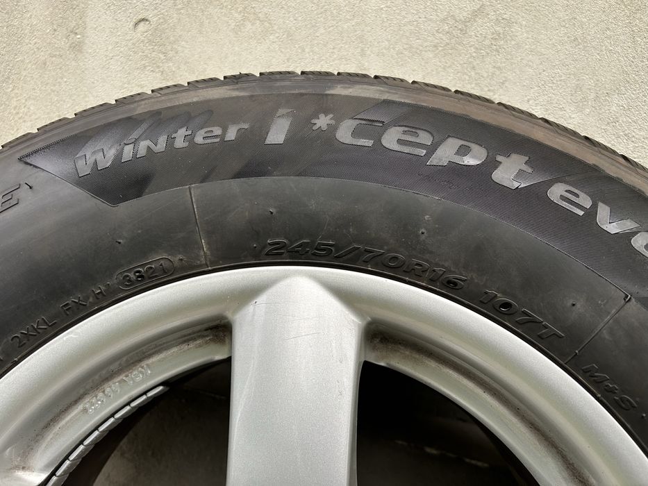 Set roti 245/70R16 M+S(dot2021)5x139,7 intre prezoane