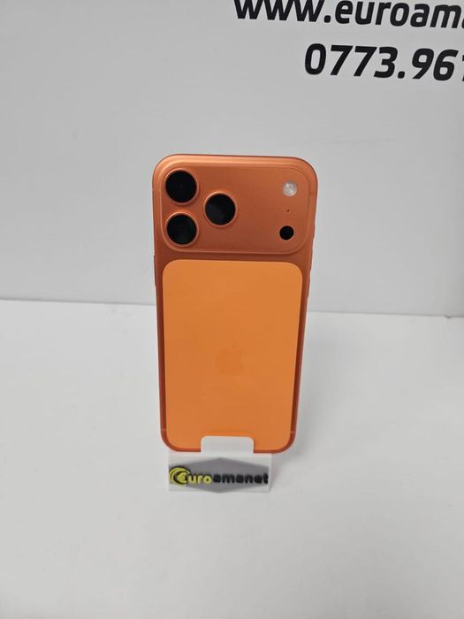Telefon mobil Apple iPhone 17 Pro Max, 256GB, 5G, Cosmic Orange -B-