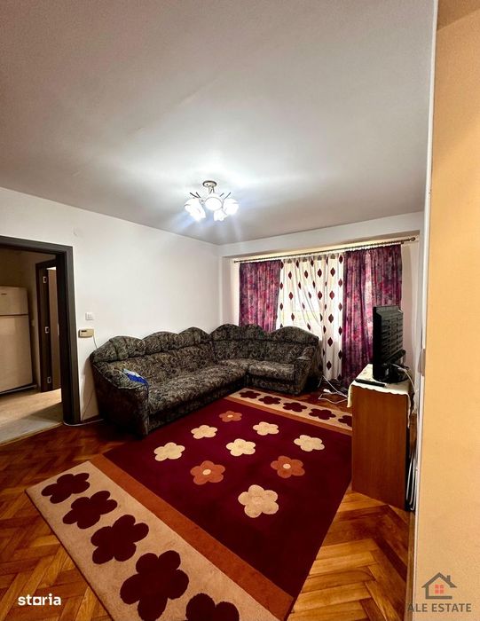 Ap. 2 camere de închiriat | Parter | 53 mp | Centru – Turda
