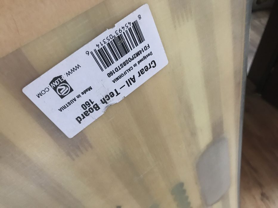 Сноуборд дъска Flow 160cm с автомати Flow