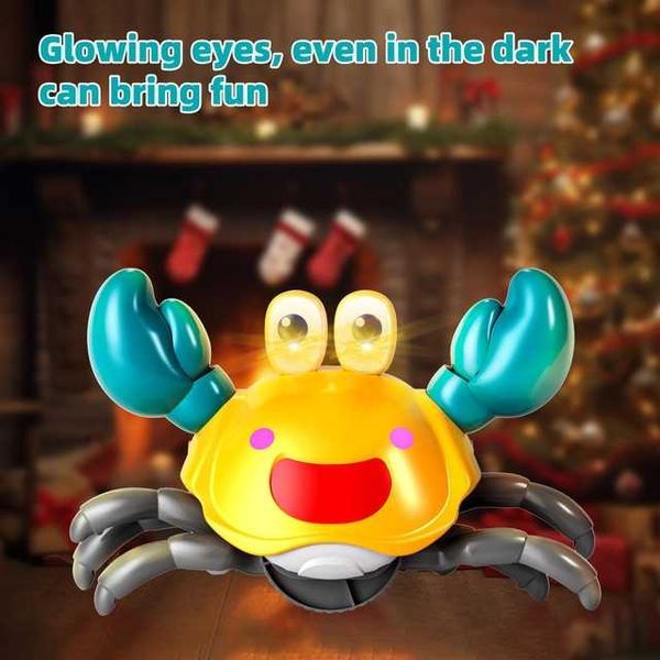 Интерактивна музикална играчка "Бягащ рак"