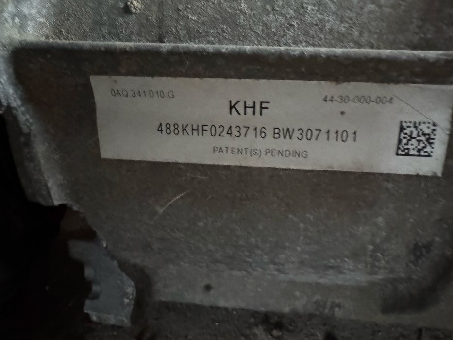 Cutie transfer audi Q7 cod KHF