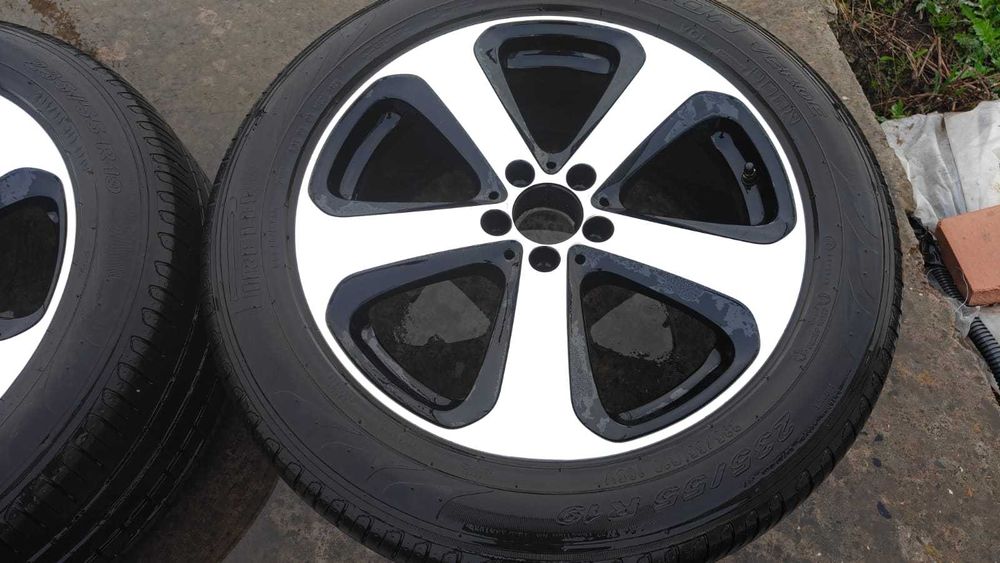 Jante noi Mercedes GLC R19 si anvelope vara Pirelli 235/55/R19