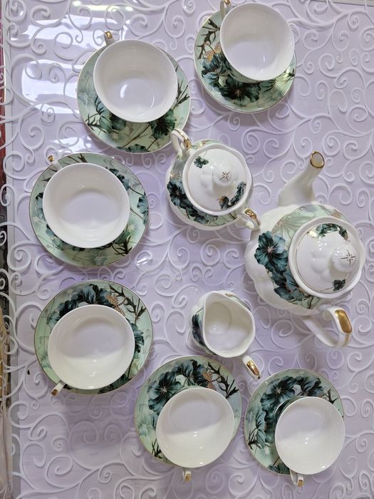 Чайный сервис новый.