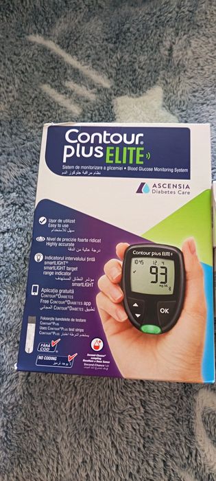 Aparat de glicemie nou plus testere cu totul nou