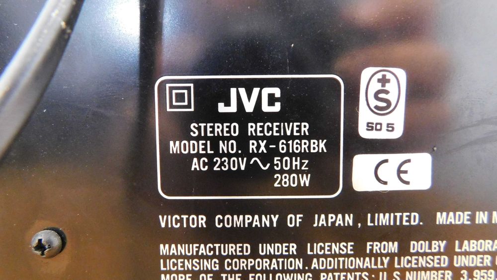 statie / amplificator jvc rx 616