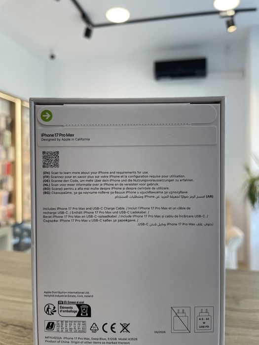 iPhone 17 ProMax 512Gb,New |•| G Store Mobile