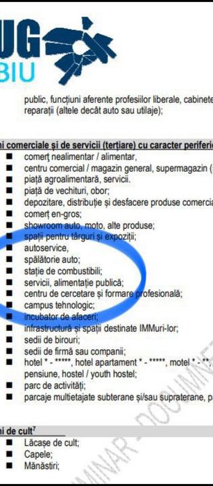 Teren industrial intravilan str Salzburg Sibiu  deschiderea 79 ml suprafață 19325 mp