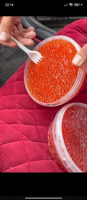 Красная икра кеты Сахалин 0,5 кг | Свежая