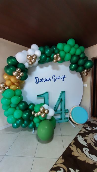 Panou baloane. Baloane copii. Baloane aniversare. Cifre