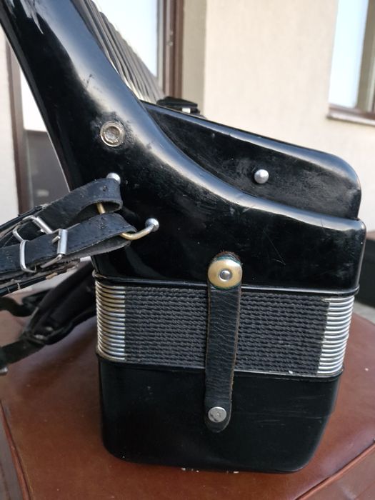 Acordeon Parrot cu 80 de bași negru