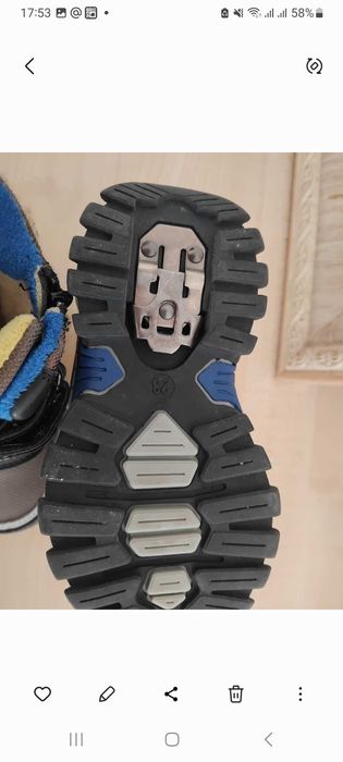 Зимняя обувь детская