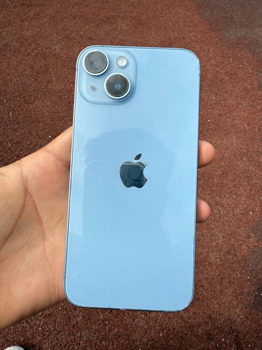 айфон 14 128 голубой