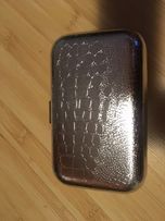 Geanta clutch argintie