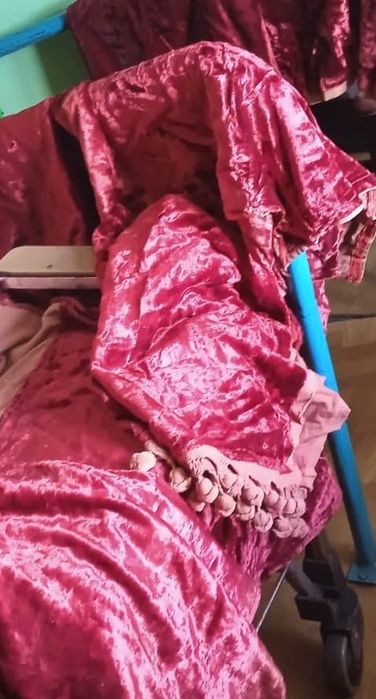 Шторы плюшевые ссср