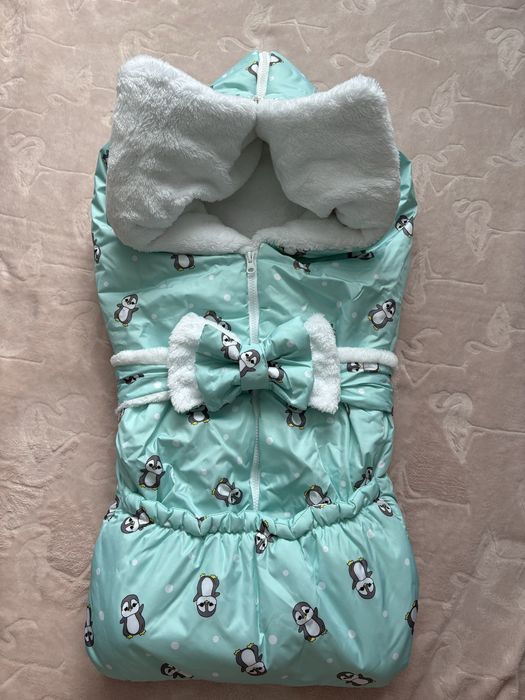 Продам зимний конверт+комбинезон