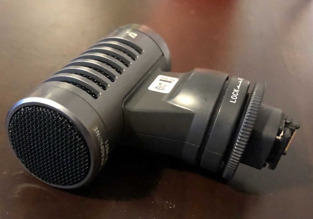 Microfon stereo Patina Inteligenta Camera Video Sony ECM-HST1 PC