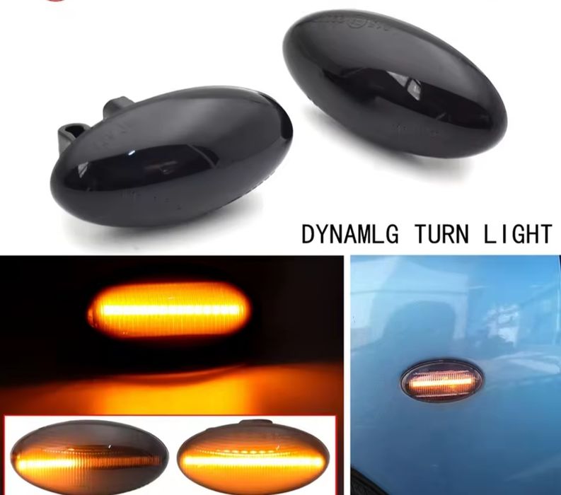 Нови динамични/ бягащи/плаващи / последователни мигачи Peugeot Citroen