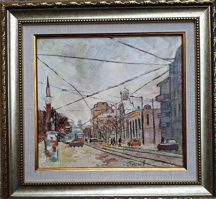 Картина картини Петър Ненов Стара София